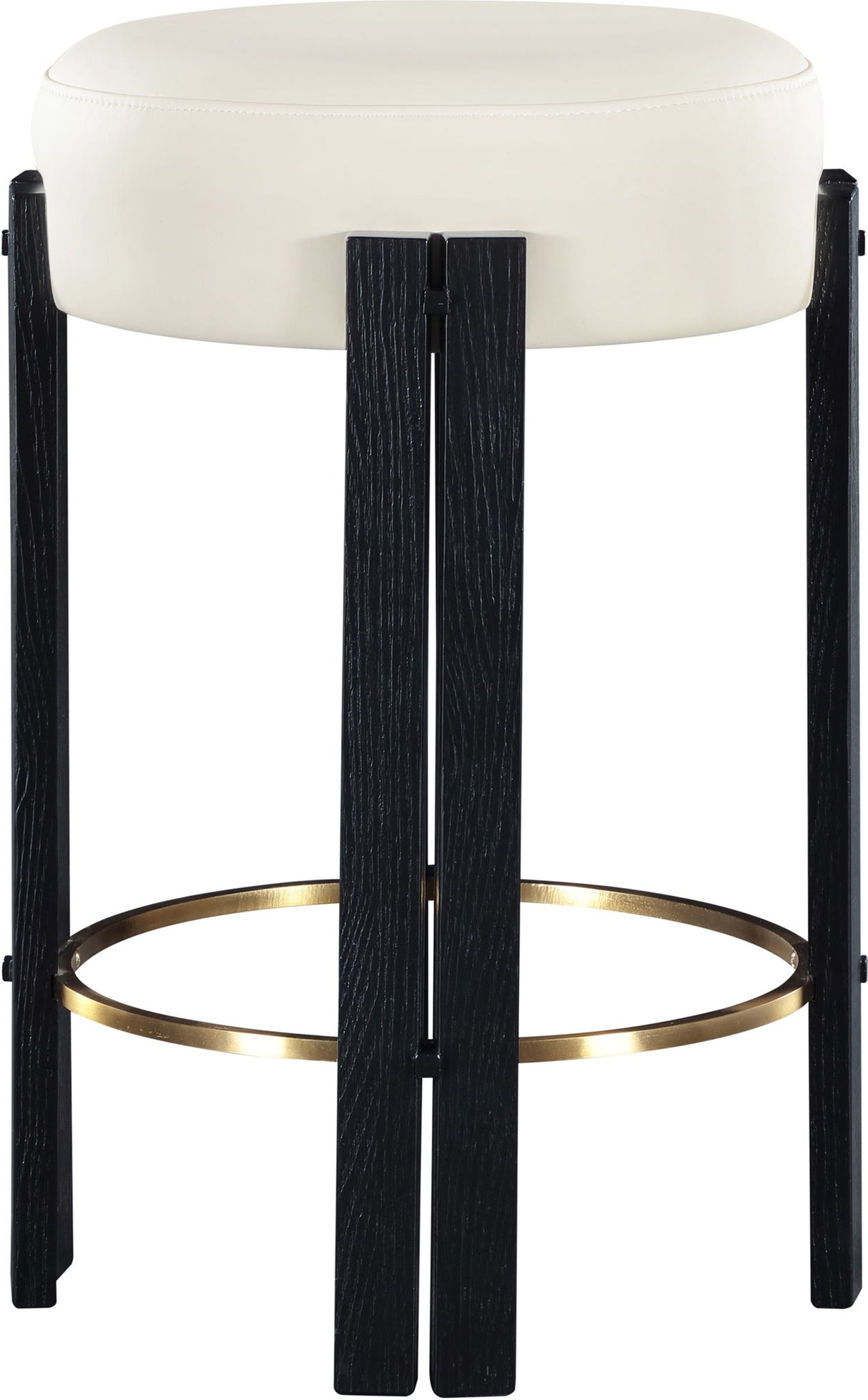 Harrison - Counter Stool With Black Legs