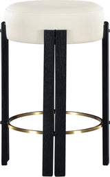 Harrison - Counter Stool With Black Legs