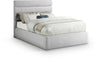 Adam - Linen Fabric Bed With 52" Headboard