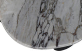 Puglia - Marble Top And Oak Wood Base Table