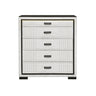 Isaiah - Upholstered Chest With LED Lighting