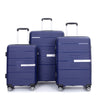 Hardshell Suitcase Double Spinner Wheels Luggage Sets, Lightweight With Tsa Lock, 3 Piece Set