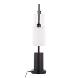 Cannes - Contemporary Table Lamp With Drum Shade
