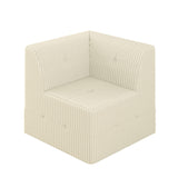 Modern Minimalist Corduroy Corner Sofa Sleeper