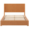 Platform Bed Frame With Headboard, Floor Standing Design