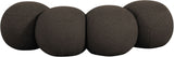 Apollo - Boucle Fabric Bench