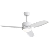46" New Design Ceiling Fan With Lights 3 ABS Blades 6-Speed Dc Motor