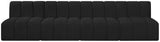 Arc - Boucle Fabric 4 Seats Modular Sofa