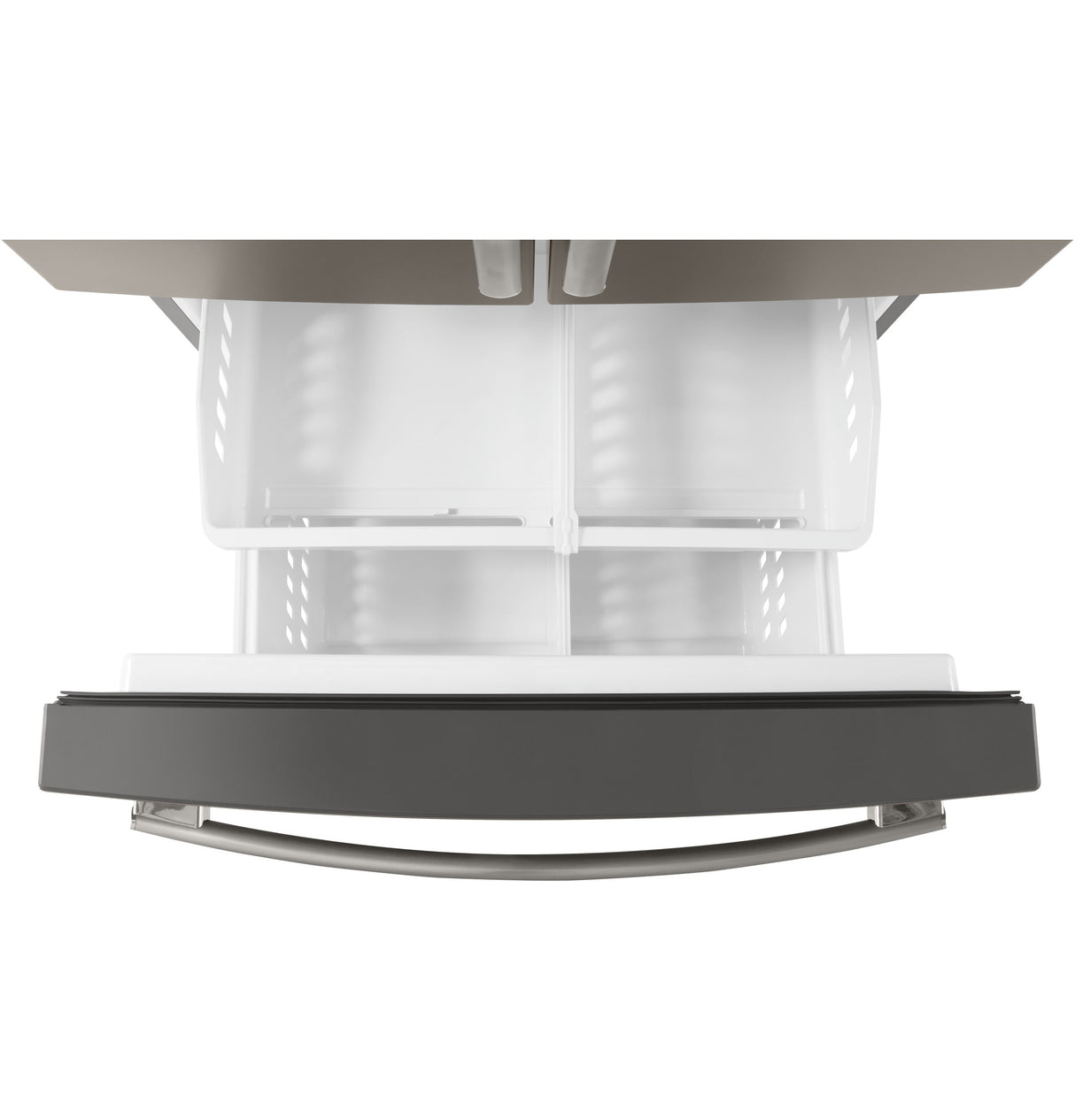 GE GFE26JMMES - 36 in. 25.6 cu. ft. French Door Refrigerator with Ice & Water Dispenser - Fingerprint Resistant Slate