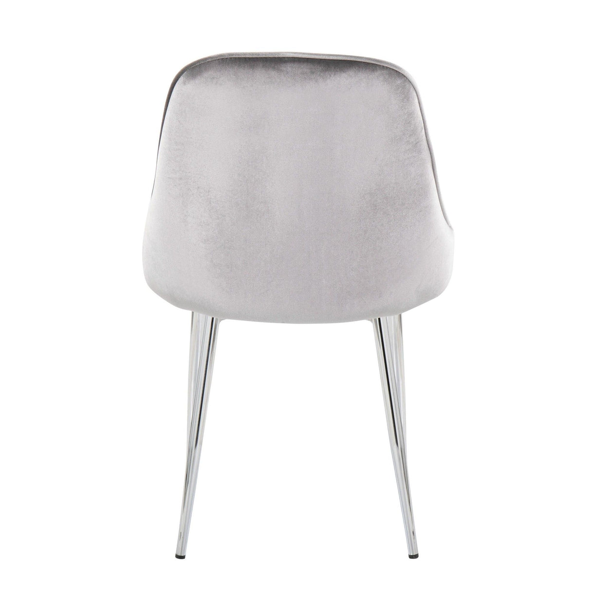 Marcel - Contemporary Dining Chair (Set of 2) - Chrome Frame
