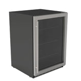 Summerset 24 Inch Outdoor Rated Refrigerator w/ Glass Door - RFR-24G