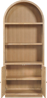 Botanical - Oak Veneer And Solid Wood Bookcase