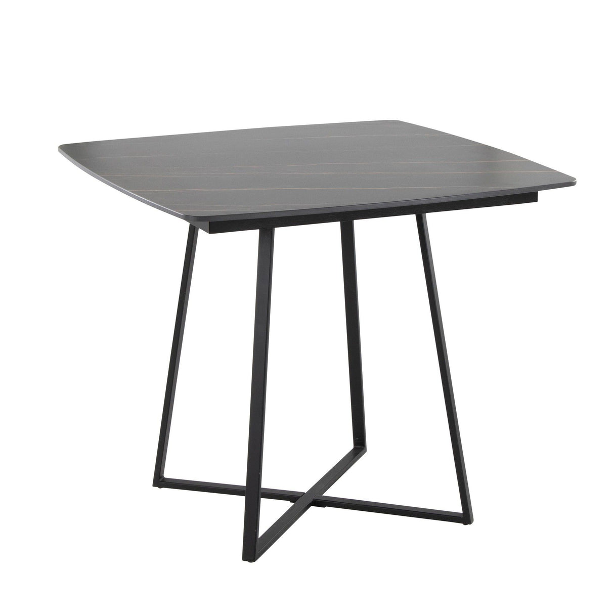 Folia - Dinette Table - Black Metal