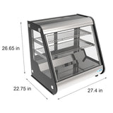 27 in. Countertop Display Refrigerator - 4.6 Cu Ft. CDC-4C-BK