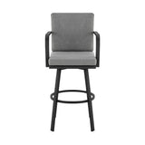 Arnauld - 30" Outdoor Patio Swivel Bar Stool Set