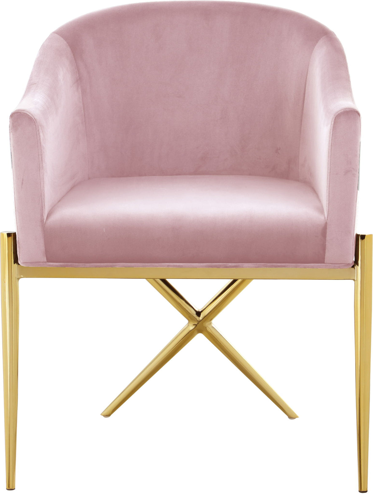 Xavier - Dining Chair with Gold Legs