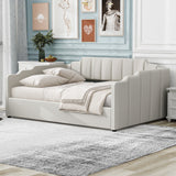 Modern Upholstered Daybed With Underneath Storage