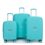 Expandable Hardshell Suitcase Double Spinner Wheels Luggage Sets