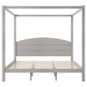 anopy Platform Bed With Headboard And Support Legs