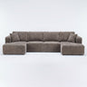 U-Shape Modular Sectional Sofa For Living Room