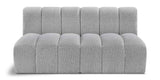 Arc - Boucle Fabric 2 Seats Modular Sofa