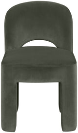 Celine - Velvet Performance Fabric Upholstered Dining Chair (Set of 2)