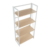 Dakota - Bookcase - White & Beige