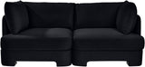 Hammond - Velvet Performance Fabric Upholstered 2 Piece Loveseat