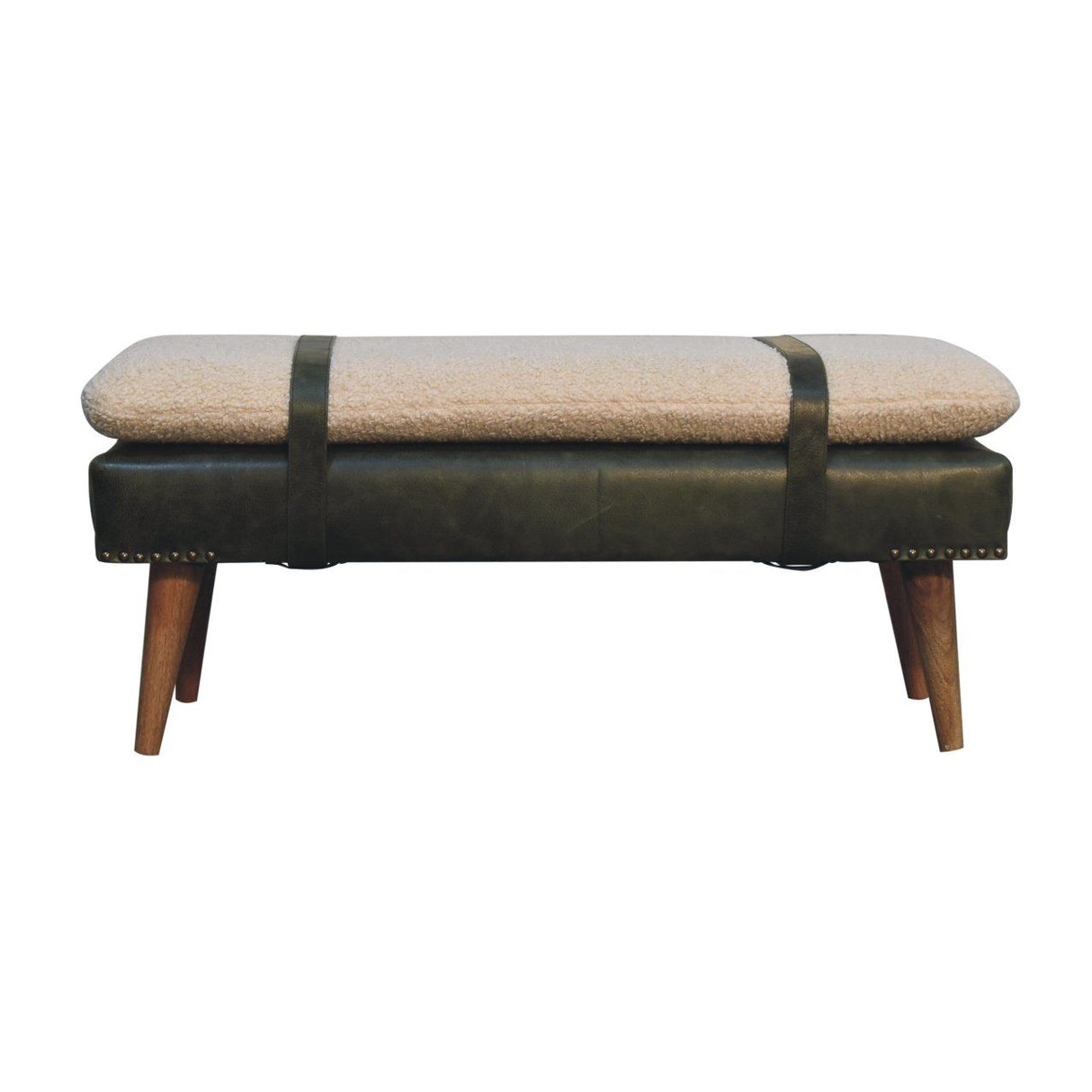 Buffalo - Hide Leather Bench