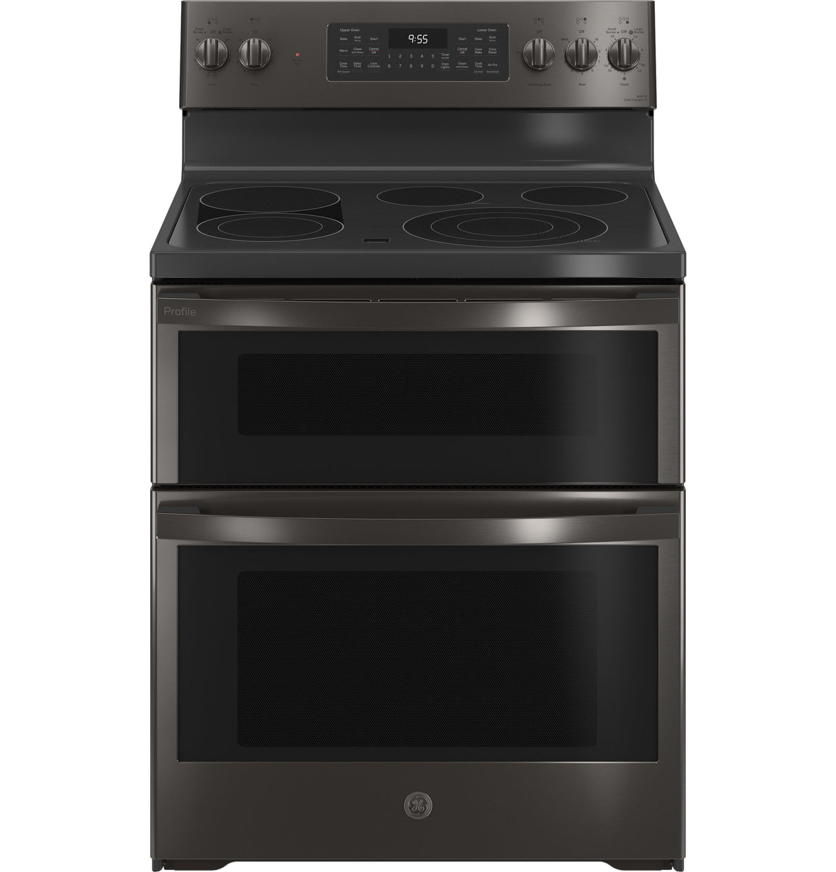GE Profile(TM) 30" Smart Free-Standing Electric Double Oven Convection Range with No Preheat Air Fry - (PB965BPTS)