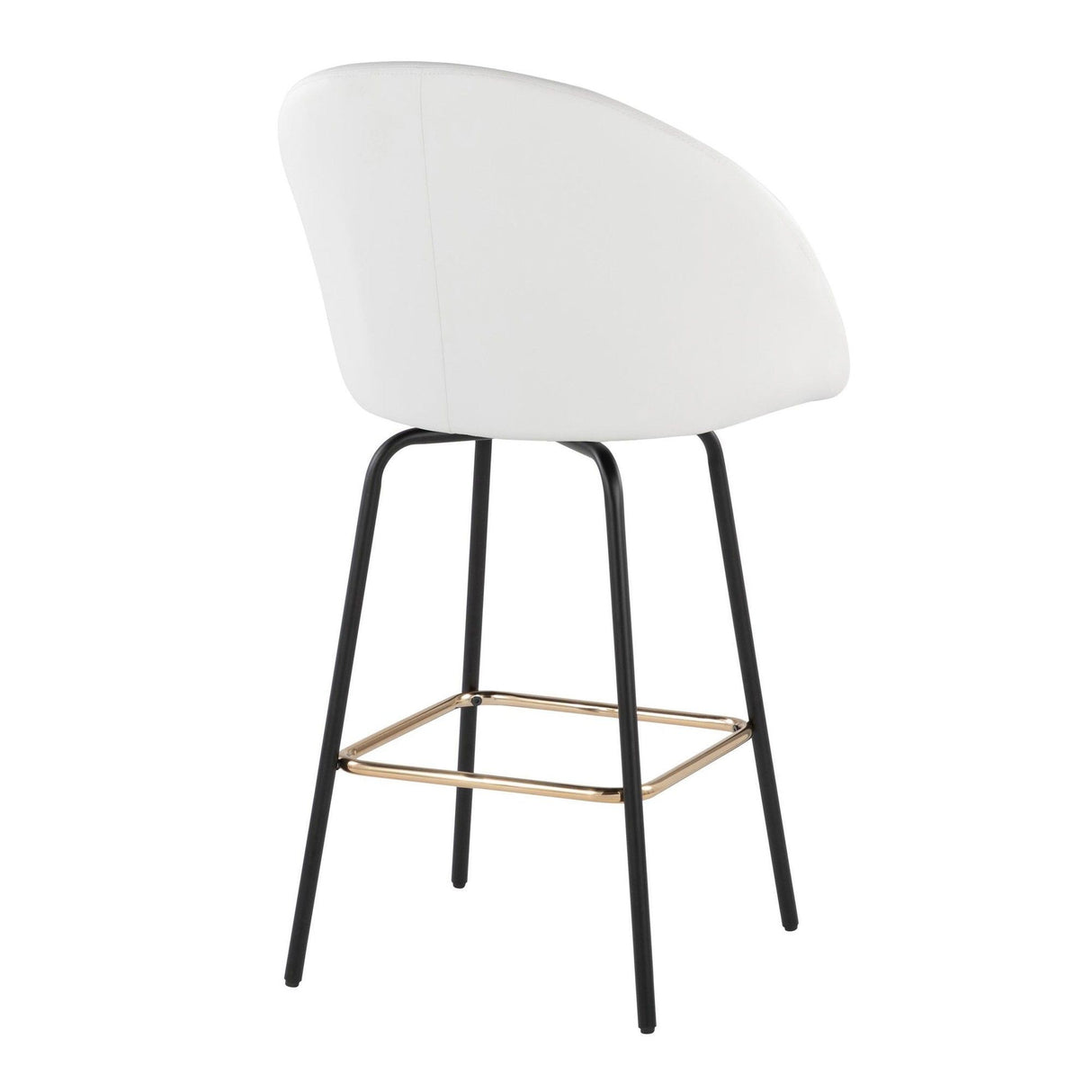 Matisse - Fixed-Height Counter Stool (Set of 2) - Black Metal