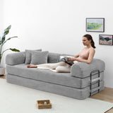 Convertible Foldable Floor Sofa Bed For Living Room