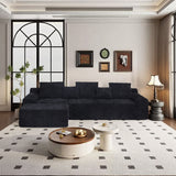 Modern L Shaped Sectional Sofa With Adjustable Configurations