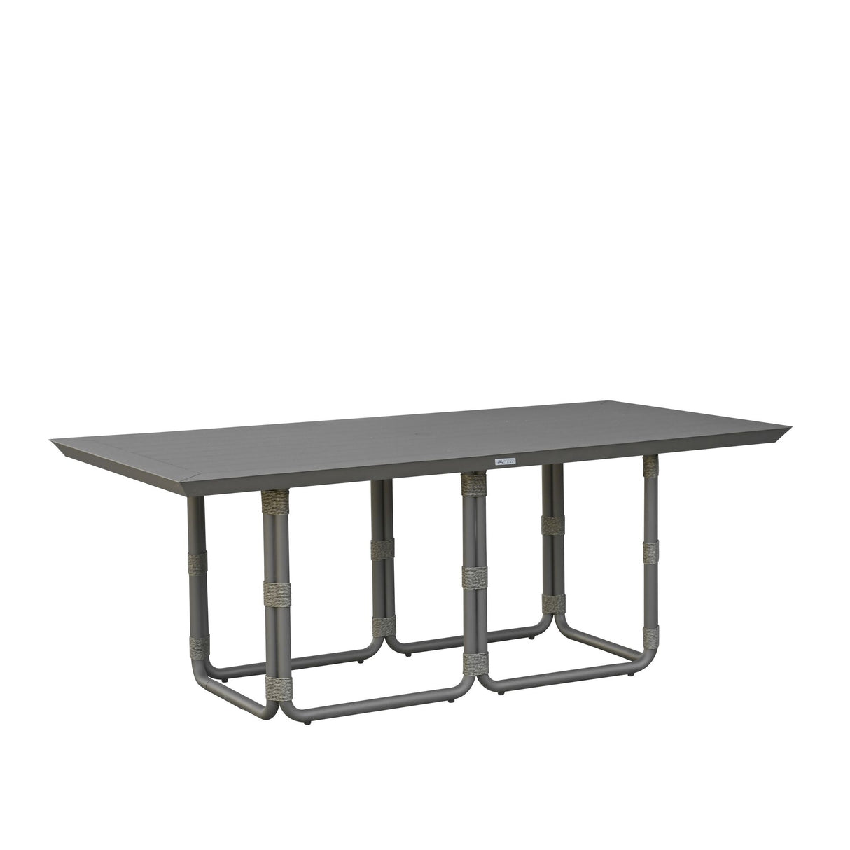 Dorado - Rectangular Outdoor Dining Table - Gray