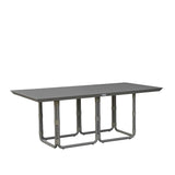 Dorado - Rectangular Outdoor Dining Table - Gray