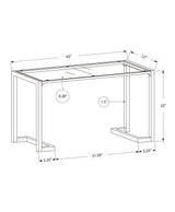 Accent Console Table For Entryway Contemporary - Black