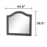 Sophia - Tufted Upholstery Mirror