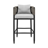 Alegria - Outdoor Patio Counter Height Bar Stool Set of 2