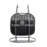 Vasant - Wicker Hanging Chair - Gray