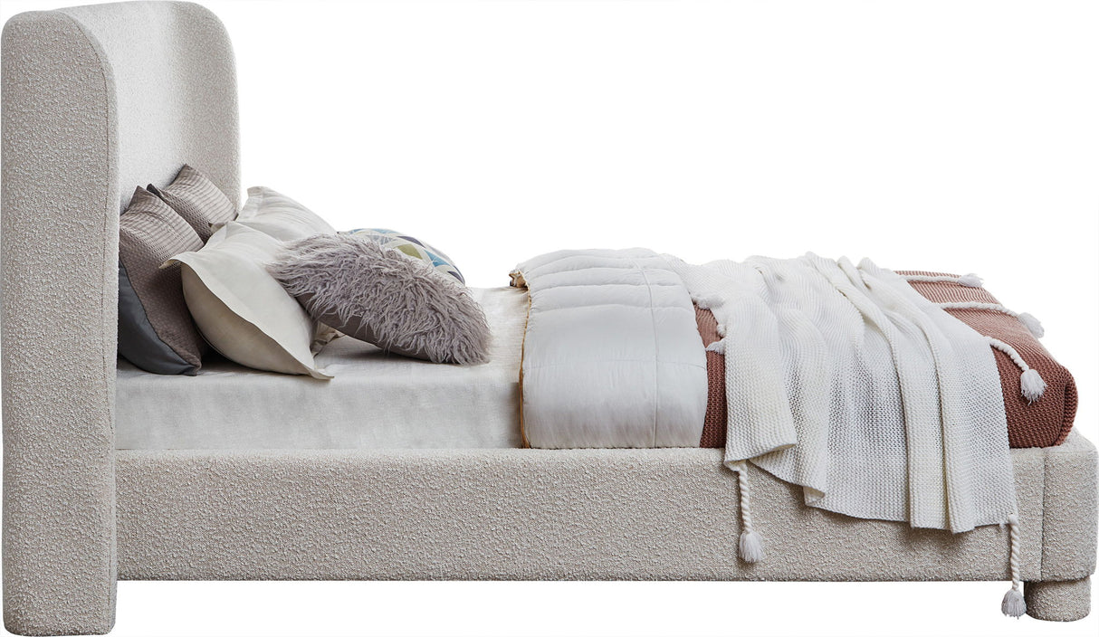 Penny - Boucle Fabric Bed