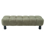 Luxury Upholstered Bench Ottoman
