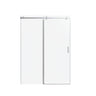 Frameless Single Sliding Shower Door, Sgcc Tempered Glass, Reversible