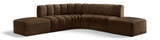 Arc - Velvet 6 Piece Corner Modular Sofa