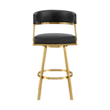 Saturn - Bar Height Bar Stool - Gold
