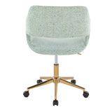 Margarite - Task Chair - Gold Base