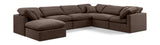 Indulge - Velvet 7 Piece Modular Sectional