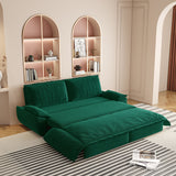Queen Pull Out Sofa Bed, 3 In 1 Convertible Sleeper Sofa