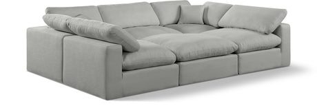 Comfy - 6 Piece Linen Sectional