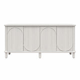 Selena - Credenza - Rustic White