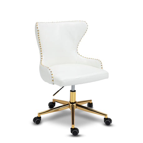 Hendrix - Office Chair with Gold Legs